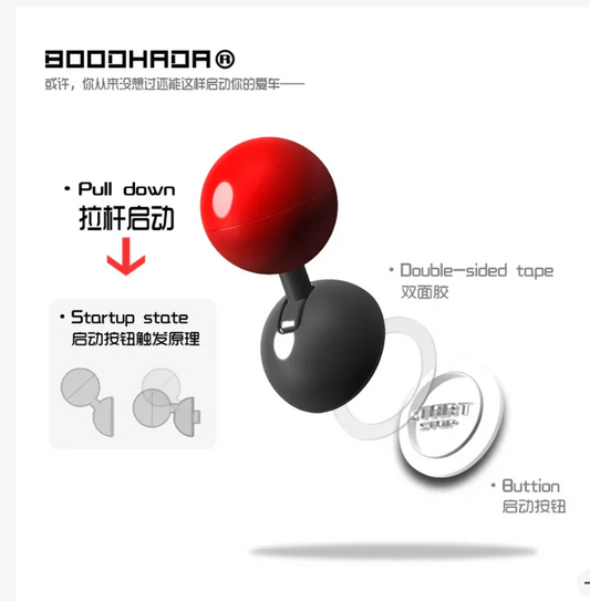 Car Ball-Shaped One-Touch Start Cover