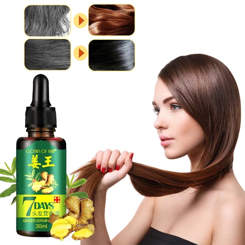 7 Days Ginger Germinal Oil for fast hair growth