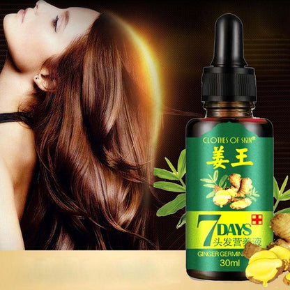7 Days Ginger Germinal Oil for fast hair growth