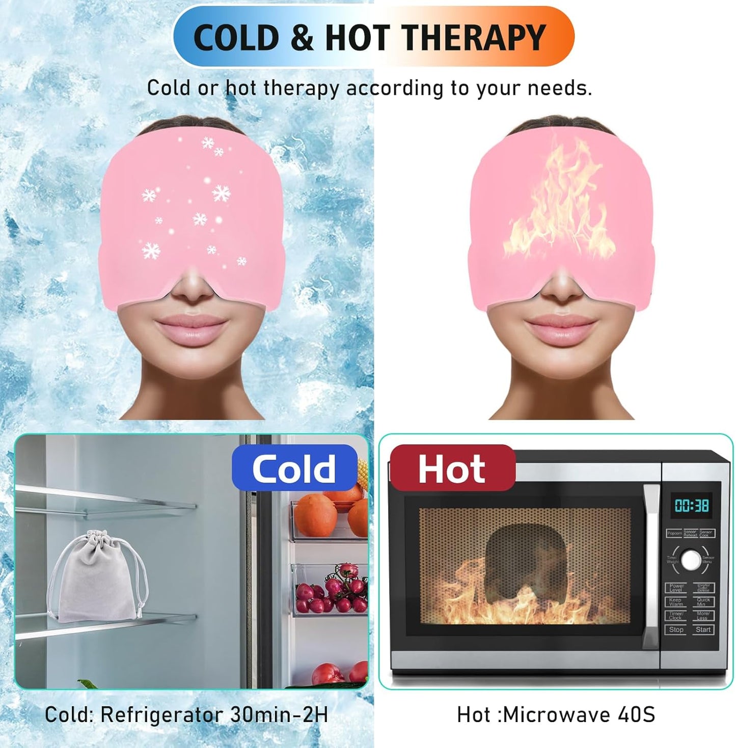 Migraine & Headache Relief Ice Cap