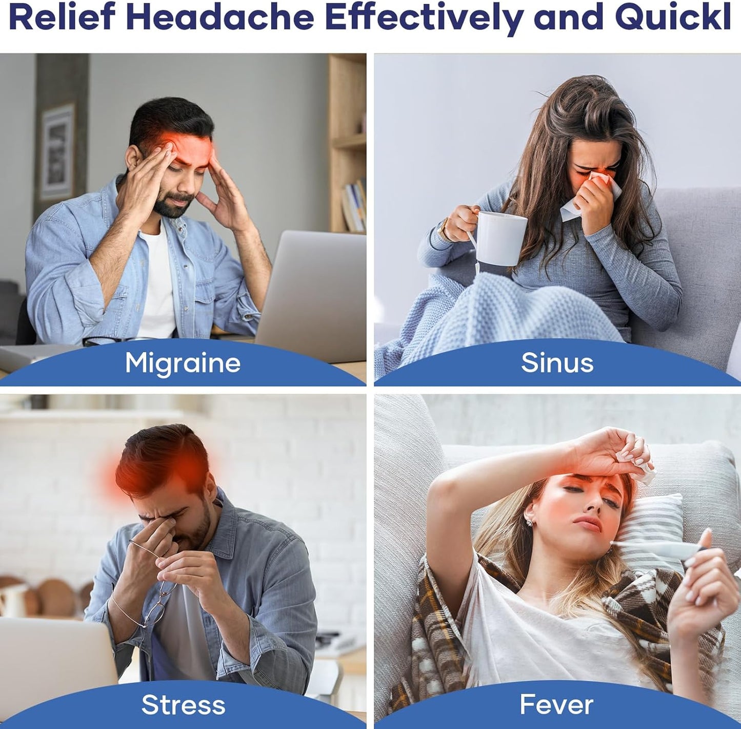 Migraine & Headache Relief Ice Cap