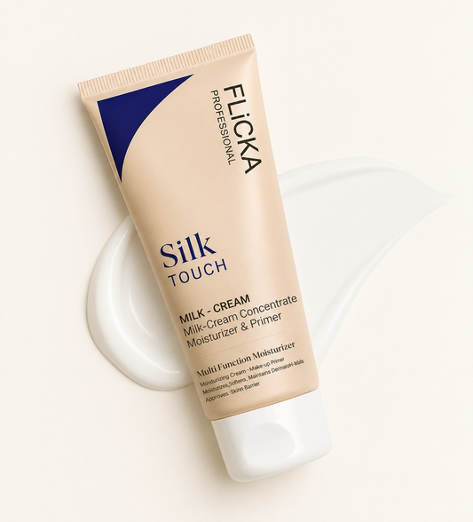 FLICKA Silk Touch & Blend & Shine Face Perfection Duo | Hydrating Primer+SPF Foundation