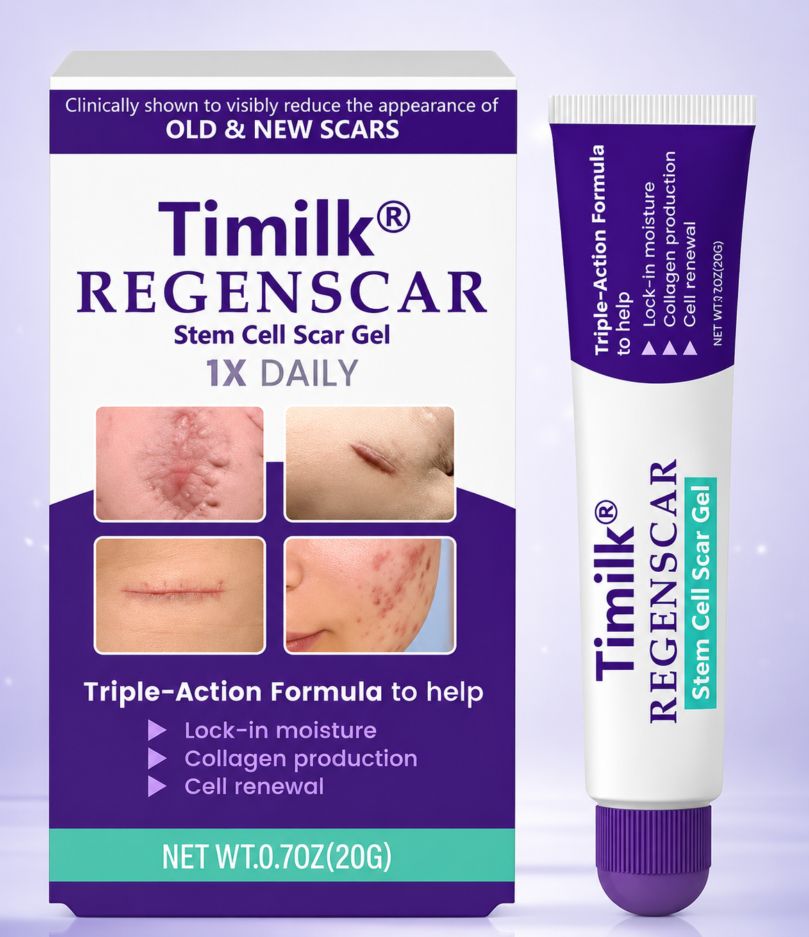 TiMilk - ReGen Scar Stem Cell Repair Gel (Imported)