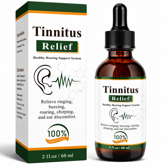 Herbal Ear Oil for Ringing, Buzzing & Ear Discomfort | Natural Formula for Hearing Support