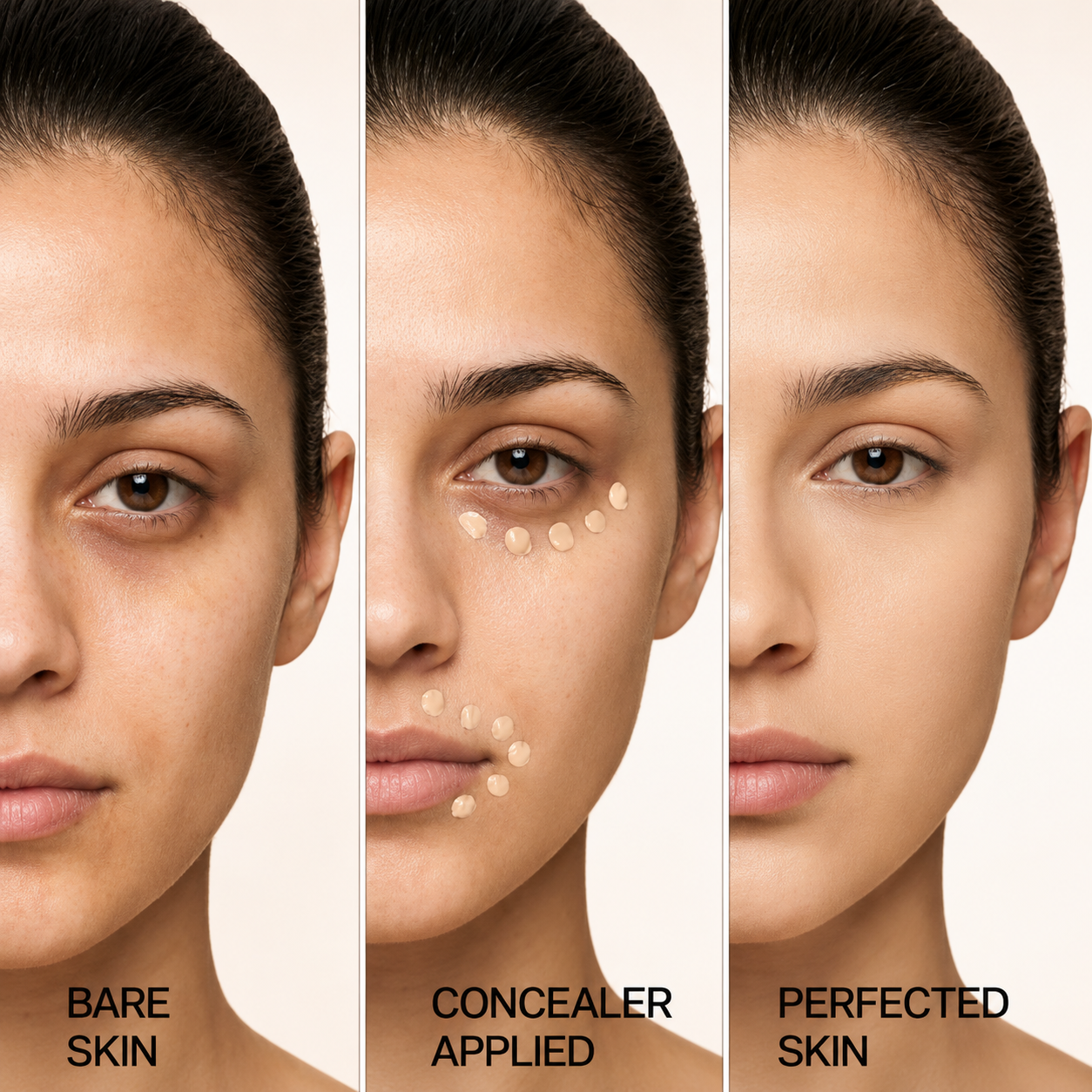 FLICKA Silk Touch & Blend & Shine Face Perfection Duo | Hydrating Primer+SPF Foundation