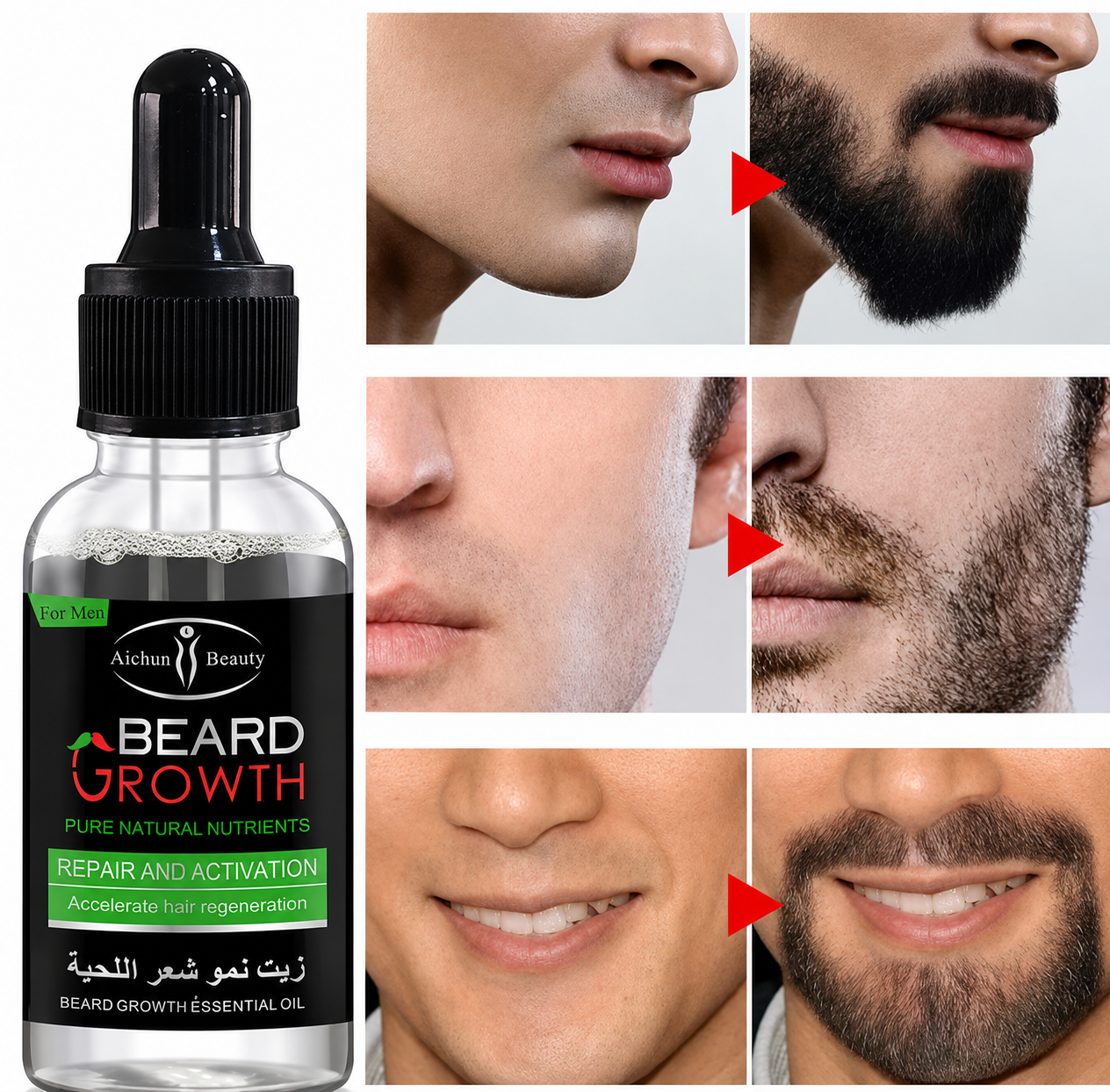 Beard Growth Beard & Moustache Fast Growth Oil - 35ml