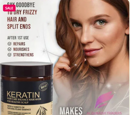 Keratin Hair Care Balance Hair Mask & Hair Treatment
