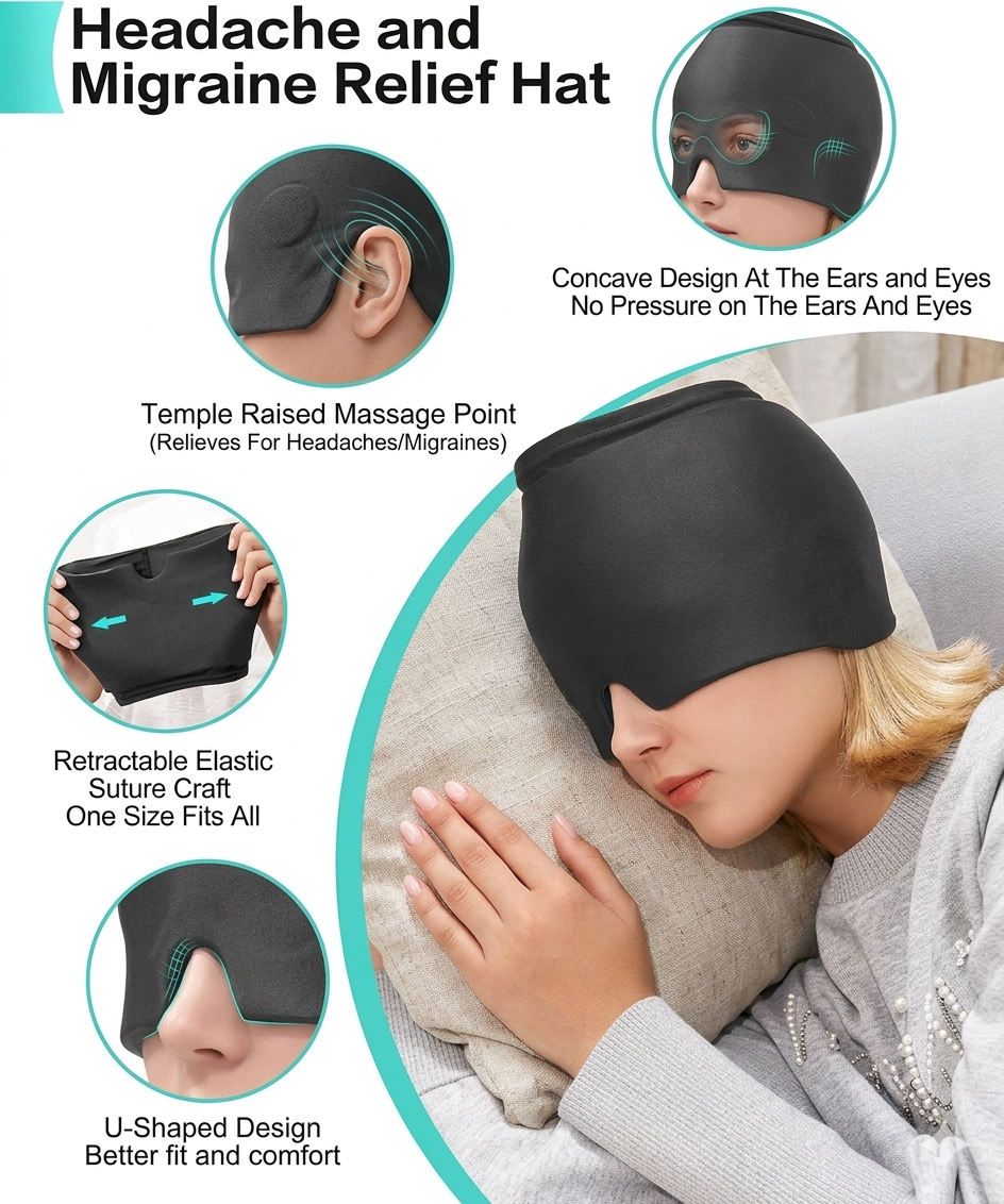 Migraine & Headache Relief Ice Cap