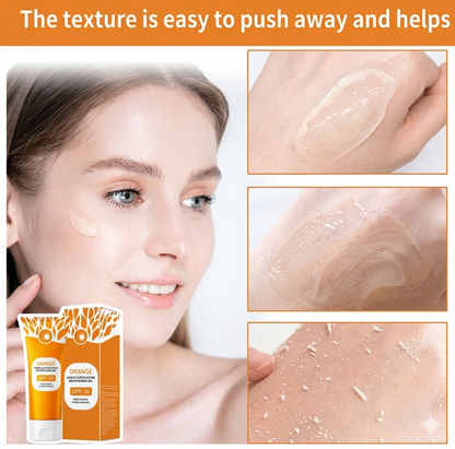 ORANGE EXFOLIATING WHITENING GEL – DARK SPOT & DEAD SKIN REMOVER