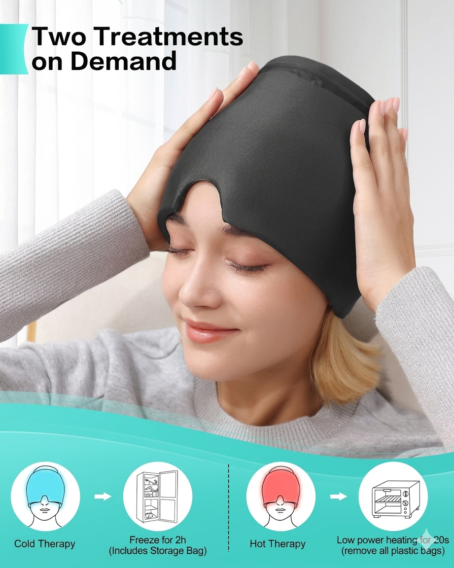 Migraine & Headache Relief Ice Cap