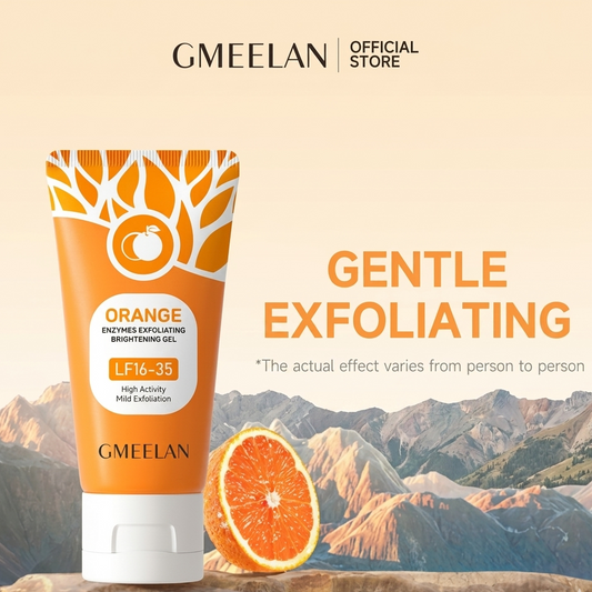 ORANGE EXFOLIATING WHITENING GEL – DARK SPOT & DEAD SKIN REMOVER